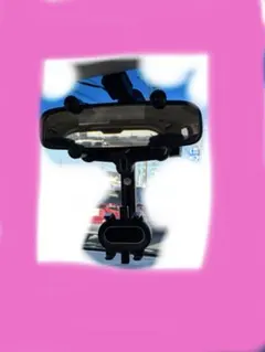 車用スマートフォンホルダー バックミラー取付 汎用タイプ