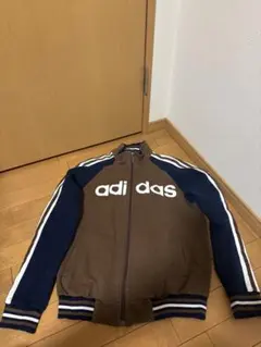 adidas トラックジャケット 00s スウェット y2k ブラウン