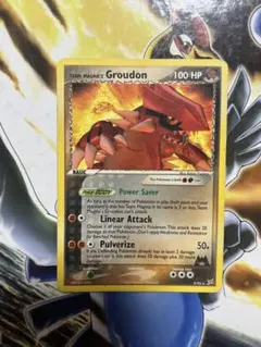 マグマ団のグラードン 構築済みデッキ マグマ団ハーフデッキW 019/033