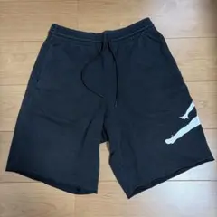 ジョーダン ハーフパンツ スウェット パンツ　ナイキ　バスケ　黒　M 短パン