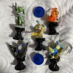 海洋堂 ポケモン バトルフィギュア 5個セット