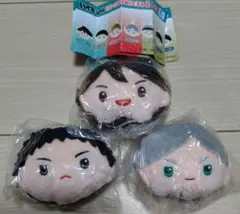 ハイキュー!!　リバーシブルぬいぐるみ2　岩泉一　灰羽リエーフ　及川徹　３個