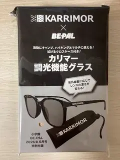 BE-PAL ビーパル 6月号 【付録】 カリマー アウトドア調光機能グラスのサムネイル