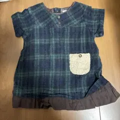Biquette ワンピース 95cm チェック柄