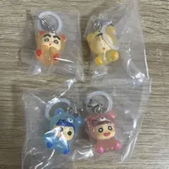 クレヨンしんちゃん　めじるしアクセサリー　くま　セミコンプ　ガチャガチャ