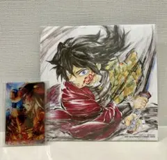 冨岡義勇 入場者特典 複製色紙 & 炭治郎 クリアカード