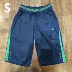 adidas CLIMACOOL ショートパンツ 黒/緑　S