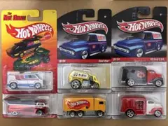 ホットウィール 6台 スリックライダース ムーンアイズ ハイウェイハウラー 等