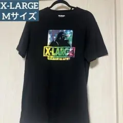X-LARGE カラフルロゴ Tシャツ ブラック