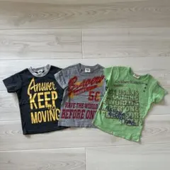 デニムアンドダンガリー他Tシャツ 男の子3枚セット - メルカリ