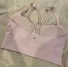 Lululemon ルルレモン ブラトップ くすみピンク