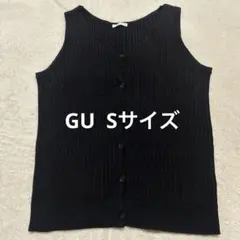 GU Sサイズ トップス ニット ノースリーブ レディース ノースリーブニット
