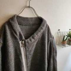 b10 美品 SHEBA ニット ジャケット 2