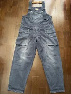 Carhartt リラックスフィットオーバーオール 44X30 グレー - メルカリ