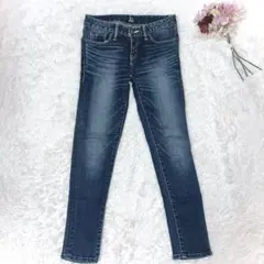 ブラックバイマウジー　スキニーデニムパンツ　22 SS プレミアム　フィット感