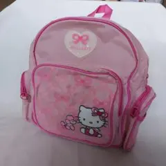 Hello Kitty キッズ リュック ピンクのサムネイル