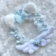 ♥87 ネコ耳 レースデコ トレカケースデコ 硬質ケースデコ♥