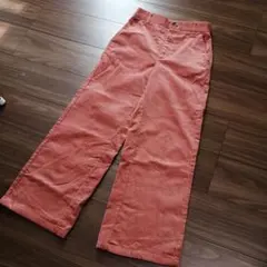 コーデュロイパンツ レディースピンク