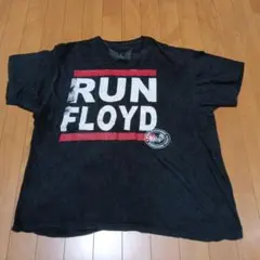RUN FLOYD ダークグレー Tシャツ X-LARGE