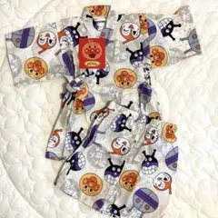 新品未使用　アンパンマン　甚平　ダダンダン　90cm