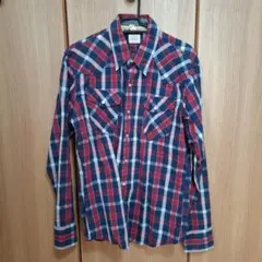 BACK NUMBER 長袖ネルシャツ M