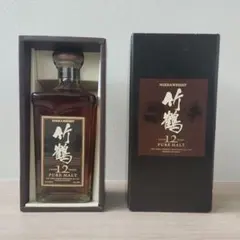 新品未開封 ニッカ 竹鶴 12年 ピュアモルト 角瓶 容量は660ml - メルカリ