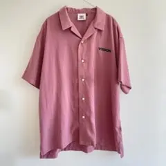 VISION STREET WEAR オープンカラー シャツ ピンク Mのサムネイル