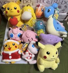 ポケモンぬいぐるみ11体　まとめ売り　プライズ　パンプレスト　レア　景品