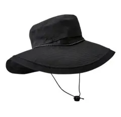 UV対策 紫外線対策 おしゃれ 風が通る日よけつば広ハット UVカット率99%