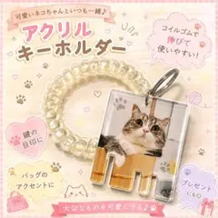 猫カフェ mocha イオンモール羽生店 2周年アクリルキーホルダー まろ
