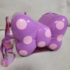 ディズニー　ミニーリボン型ポップコーンバケット　パープル