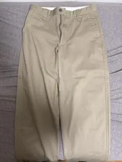 ユニクロ チノパン ブラウン メンズLL 合わせやすい定番カラー 秋冬コーデ