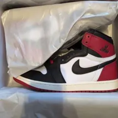 Air Jordan 1ハイカットスニーカー つま黒