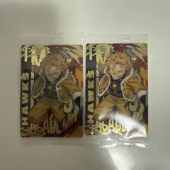 僕のヒーローアカデミア　ウエハース4弾　ホークス　レア 2枚セット