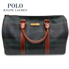 【美品】 POLO RALPHLAUREN ポロラルフローレン ボストンバッグ