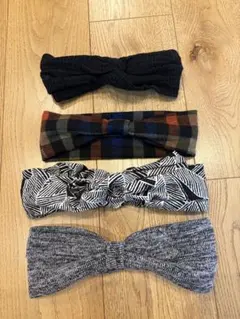 ヘアーバンド　4点まとめ売り