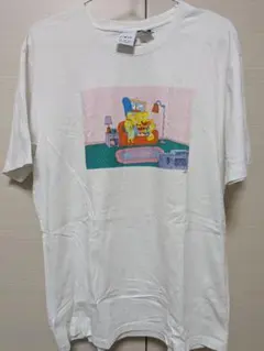 ZARA シンプソンズ プリントTシャツ XLサイズ