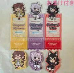 ホロライブ ブックマークコレクション ダイカットステッカー おかゆ ころね ミオ