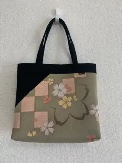 和柄　トートバッグ