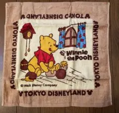 東京ディズニーランド/くまのプーさん フェイスタオル
