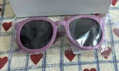 【タイムセール】タグ付き♡レディース サングラス パープル レア 可愛い