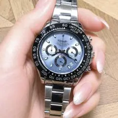 大幅値下げ♪新品♪ Comudri デイトナアイスブルーオマージュクロノ全 