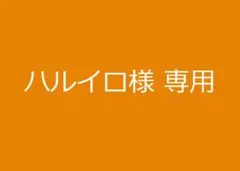 ハルイロ様　専用　９月②