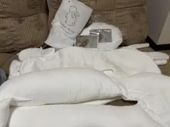 全て未使用】 4点セット(まくら本体、カバー2種、寝返り防止ベルト 