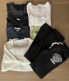 レディースカジュアルまとめ売り　8点セット　コーデ売り