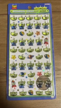 【正規品】 ディズニー ボンボンドロップシール リトルグリーンメン