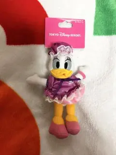 ディズニーアンバサダーホテル　シェフミッキー　デイジー ぬいぐるみストラップ