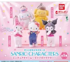 サンリオキャラクターズ ミニチュアチャームライブキャラクター マイメロディ