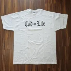 COLD AS LIFE Tシャツ XLサイズ 未使用品 2025年最新】cold as lifeの人気アイテム - メルカリ