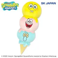 ★新品タグ付き★ スポンジボブ トリプルアイス BIG ぬいぐるみ